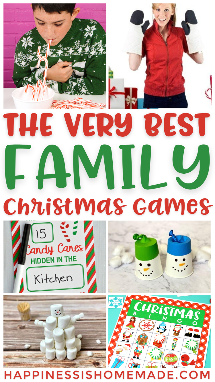 the very best family christmas games