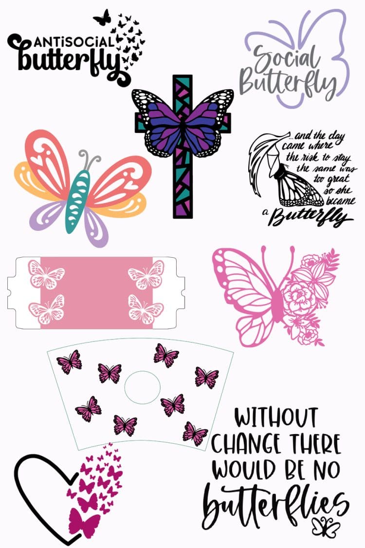 10 free butterfly svg files