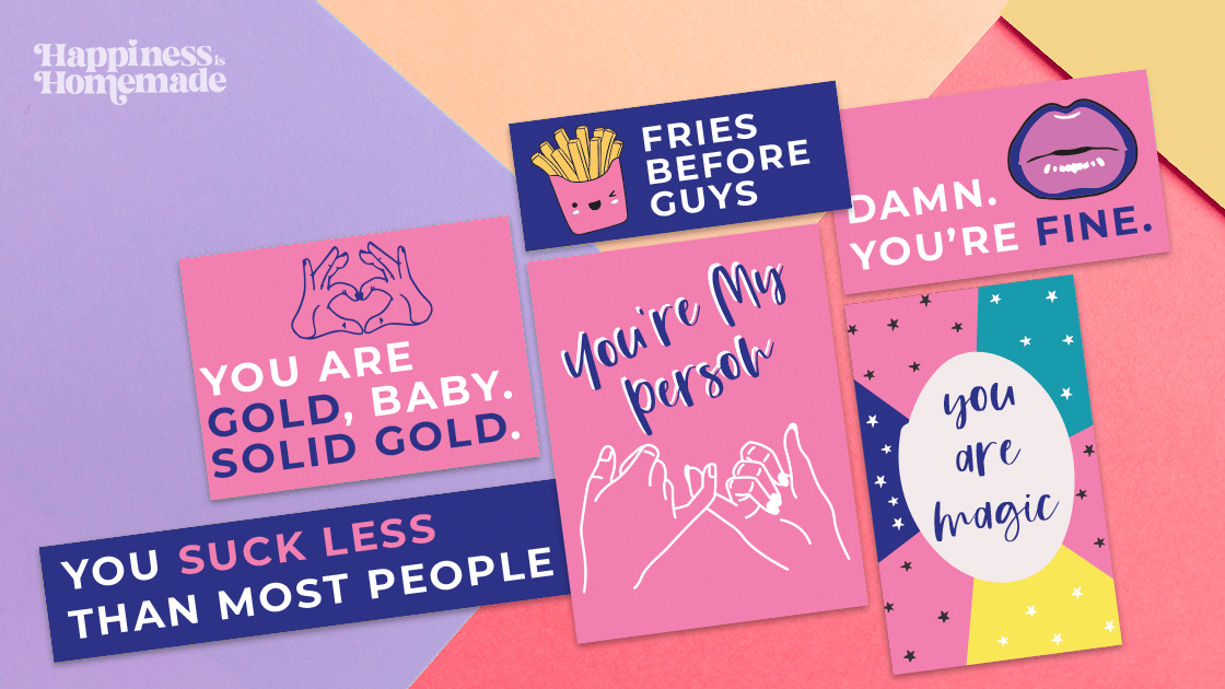 printable galentines day cards