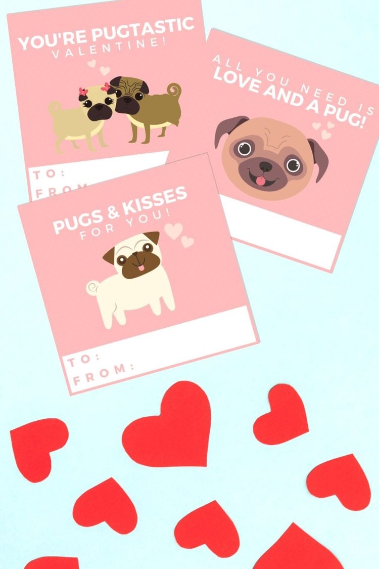 puppy dog valentine day cards 