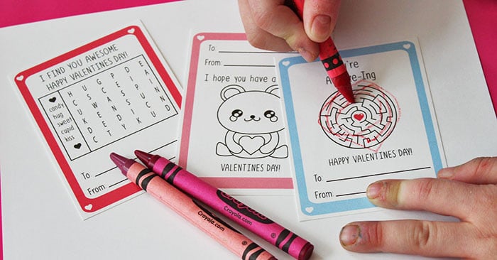 free printable valentine games being played
