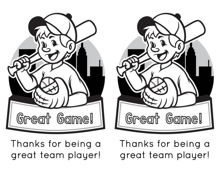 baseball player coloring sheet examples