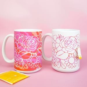 cricut infusible ink mugs made with mug press