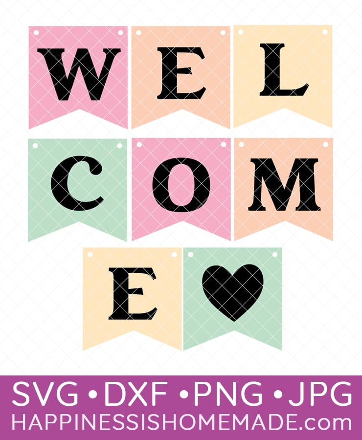 Welcome Back to School Free Alphabet Banner Printables