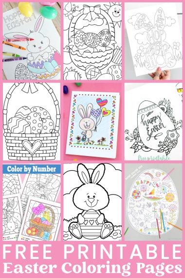 free easter coloring pages