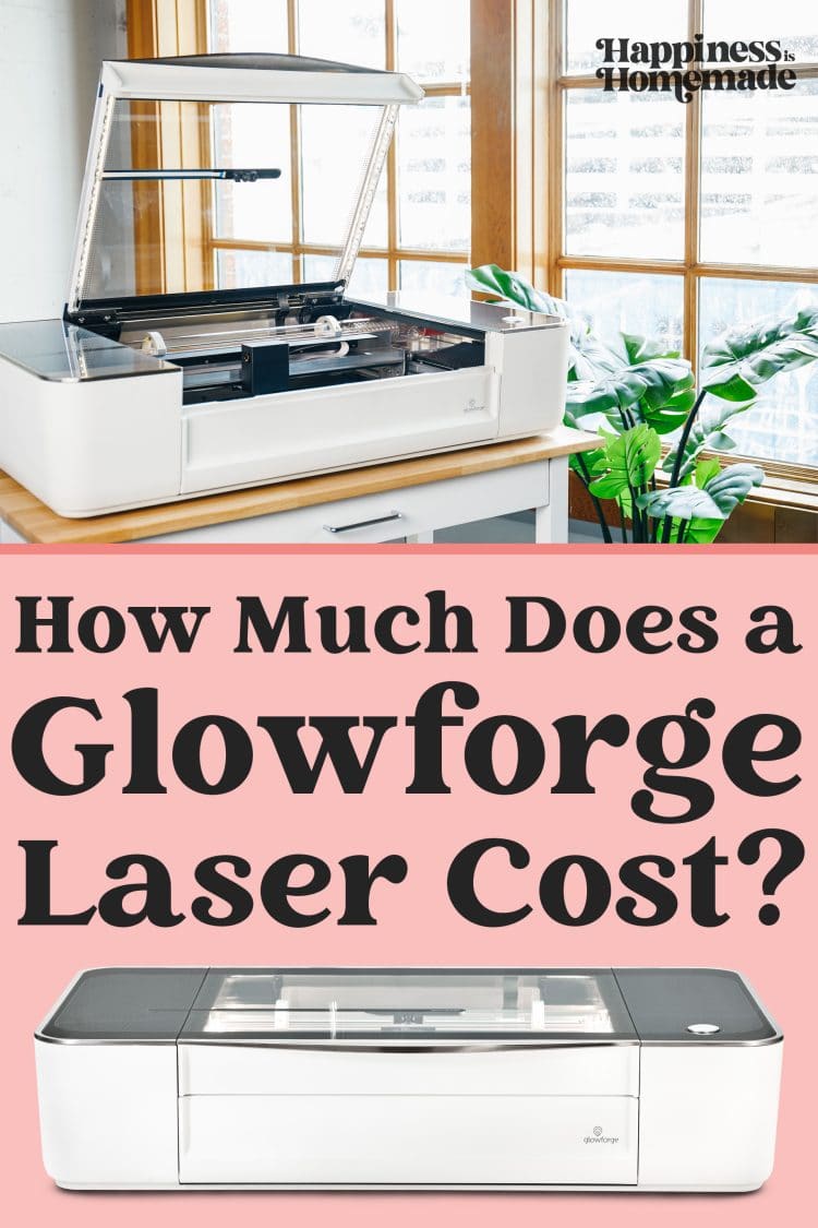 how much does a glowforge laser cost?