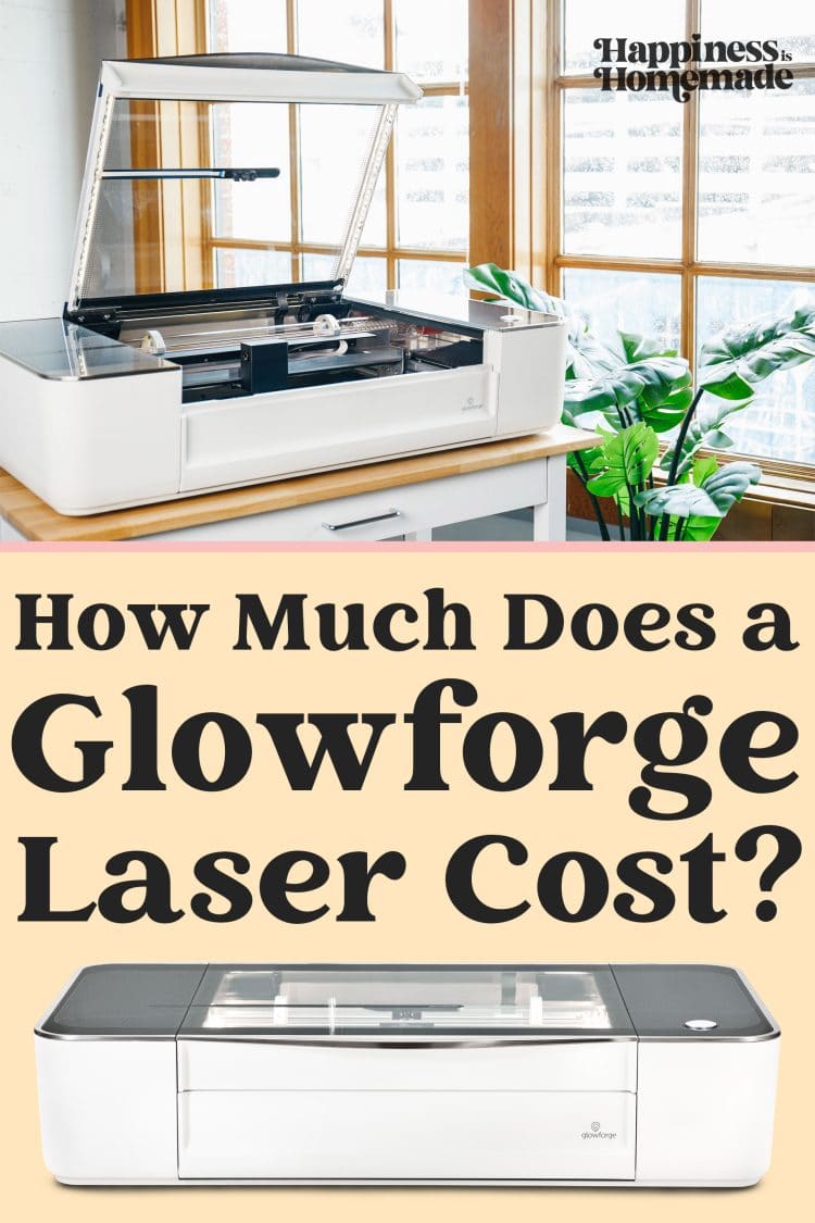 how much does a glowforge laser cost?