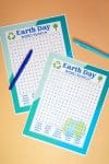 free printable earth day word searches with pens
