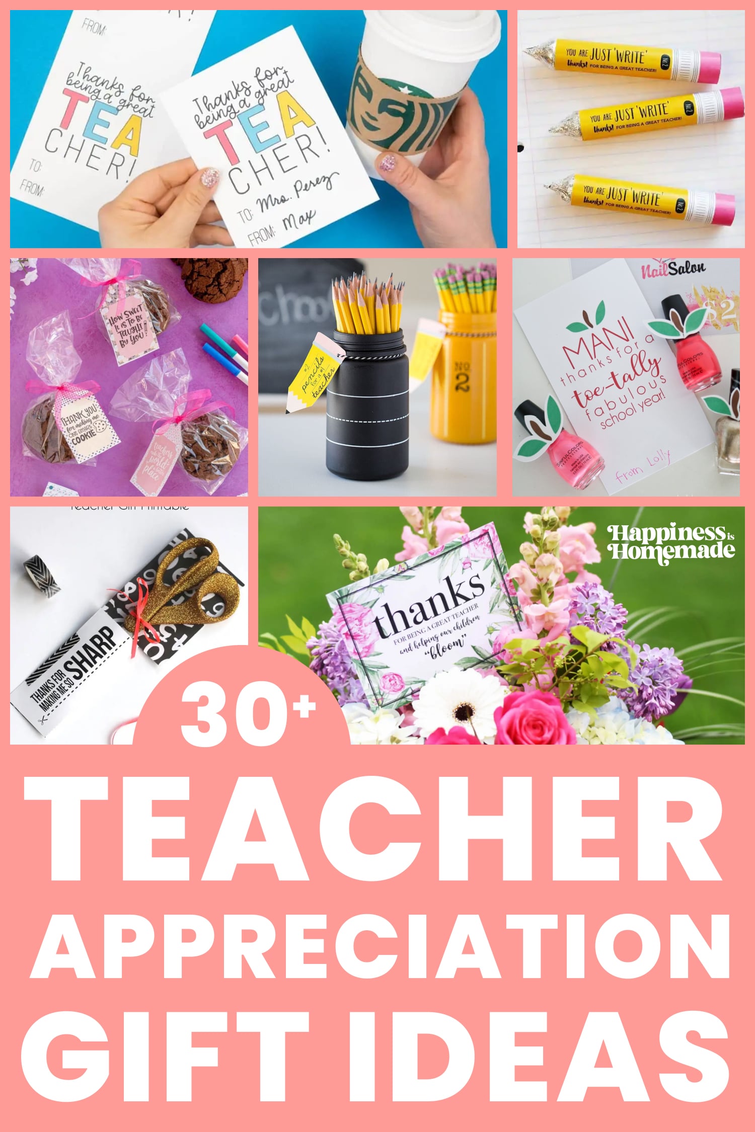 20 cheap, easy, + cute teacher appreciation gifts - It's Always Autumn