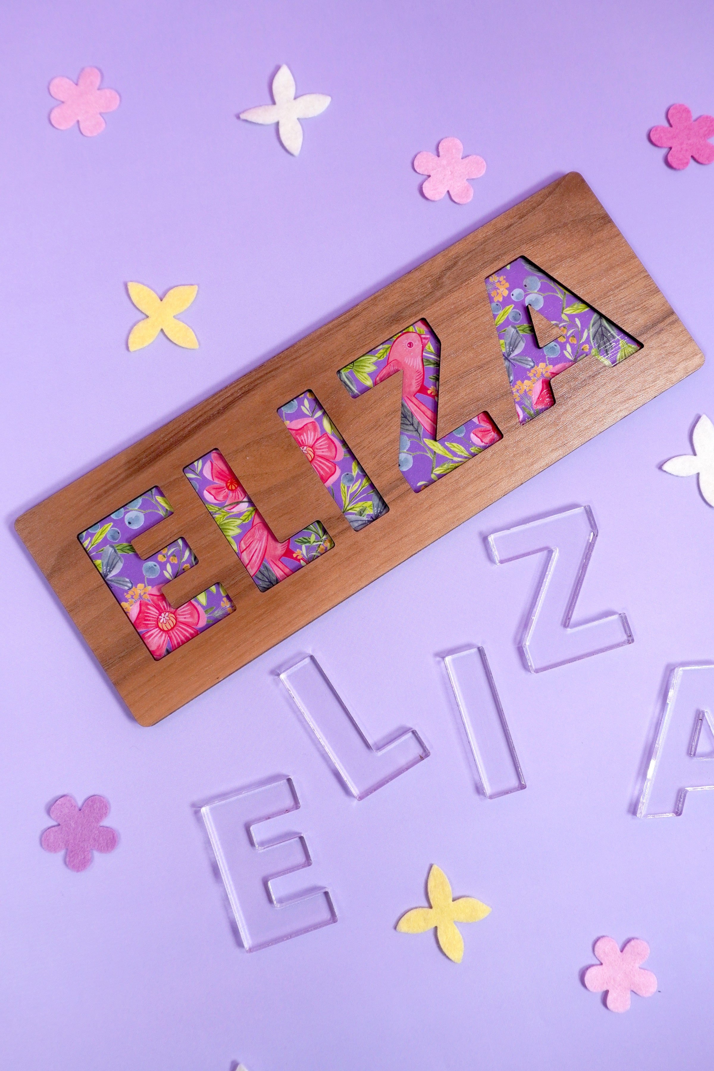 DIY Name Puzzles with Glowforge & xTool