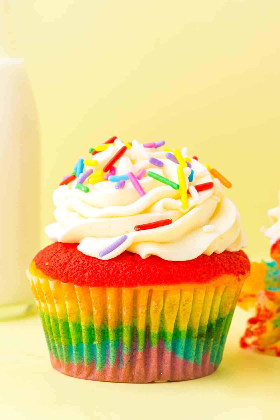 Rainbow Cupcakes