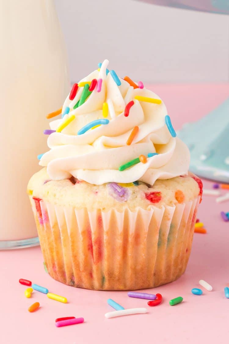 Easy Homemade Funfetti Cupcake Recipe Happiness is Homemade