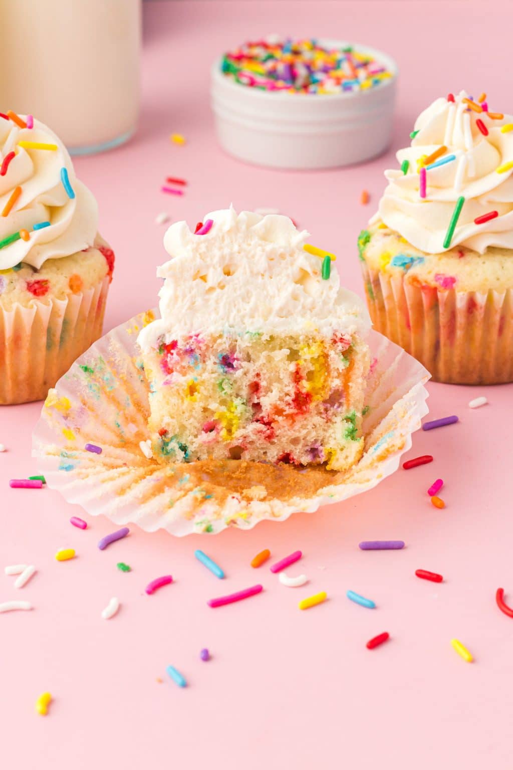 Easy Homemade Funfetti Cupcake Recipe Happiness is Homemade