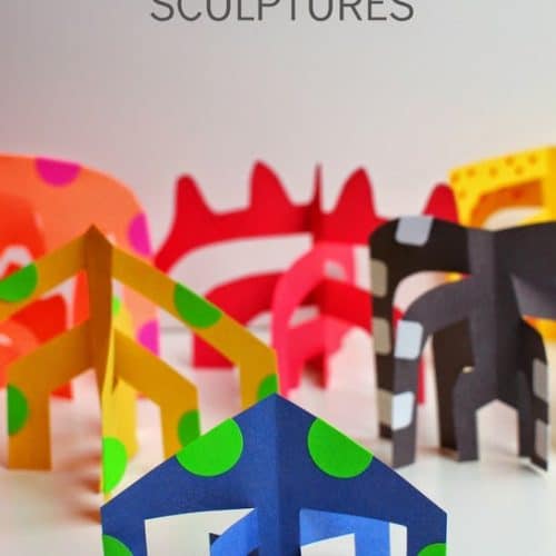 45+ Construction Paper Crafts for Kids - Happiness is Homemade