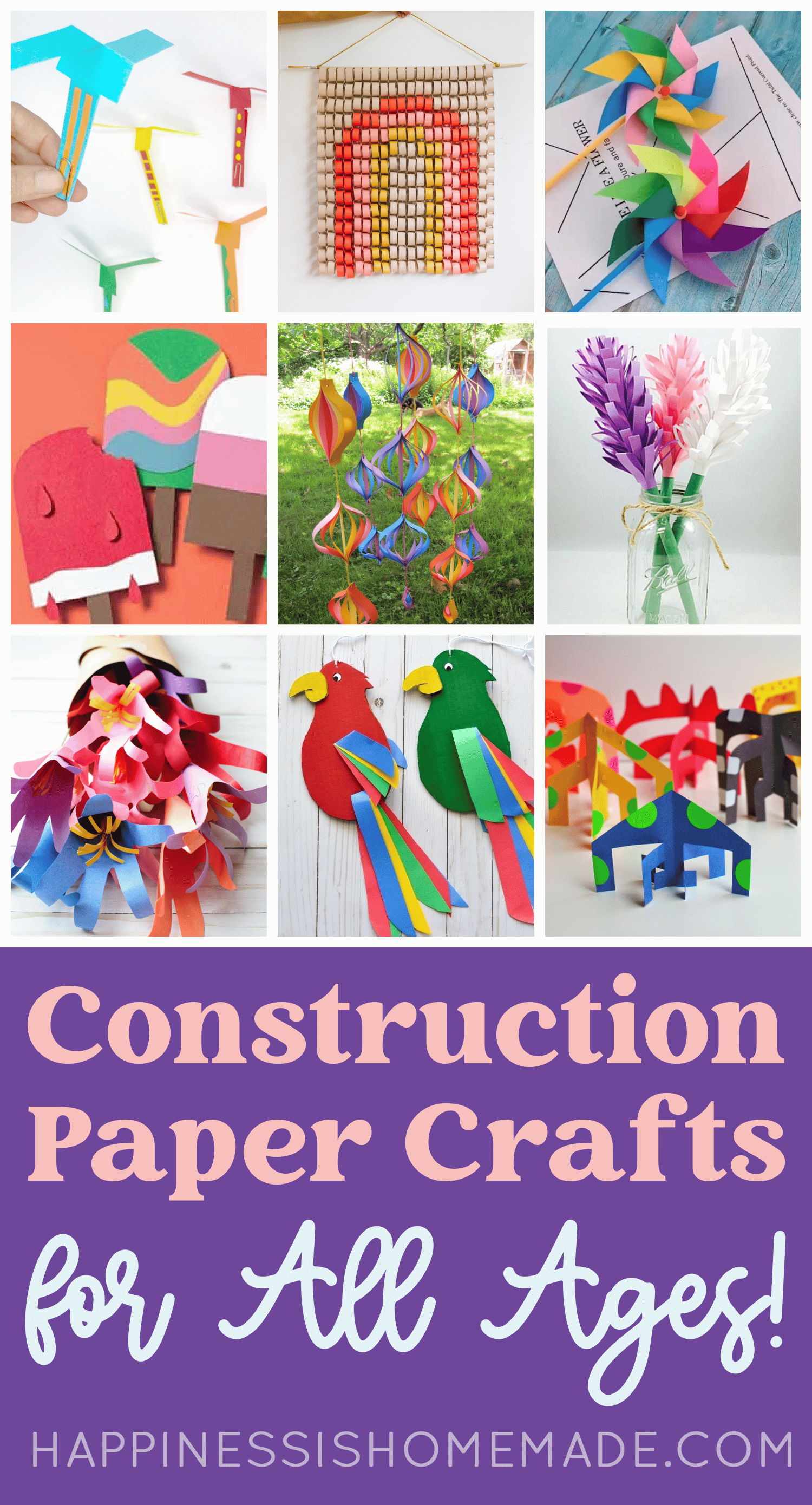 Construction Paper Crafts for Kids to Make - How Wee Learn