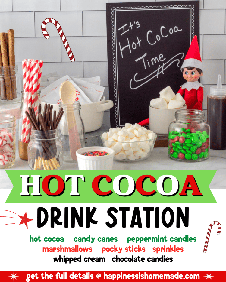 Hot Cocoa Bar Items and Ideas for the Cozy Season