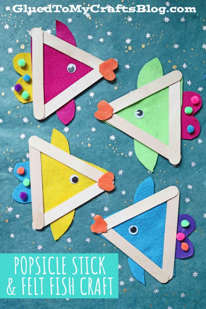 Crafts With Popsicles Sticks - Frosting and Glue- Easy crafts