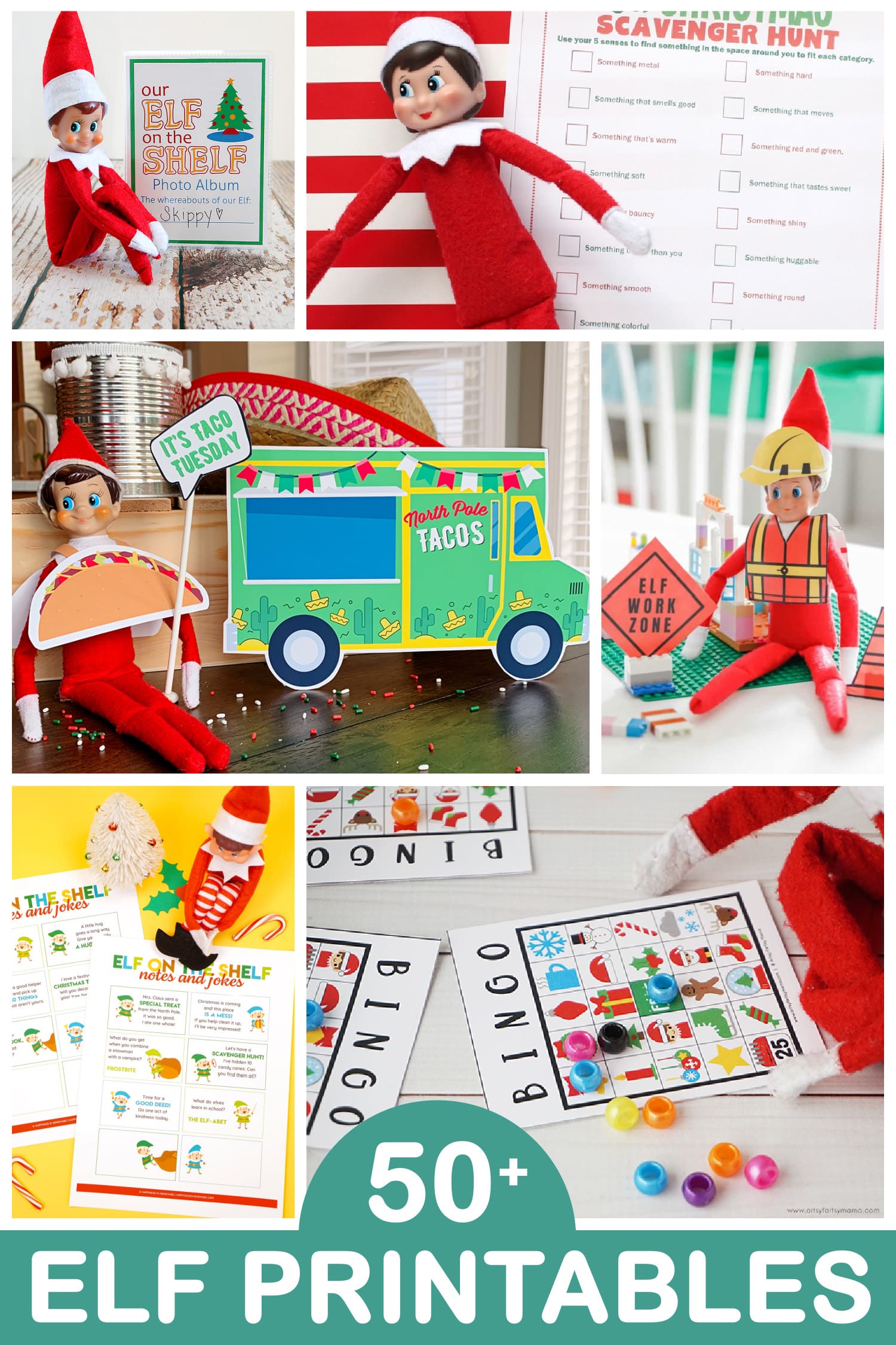 50+ Fun Elf on the Shelf Printables