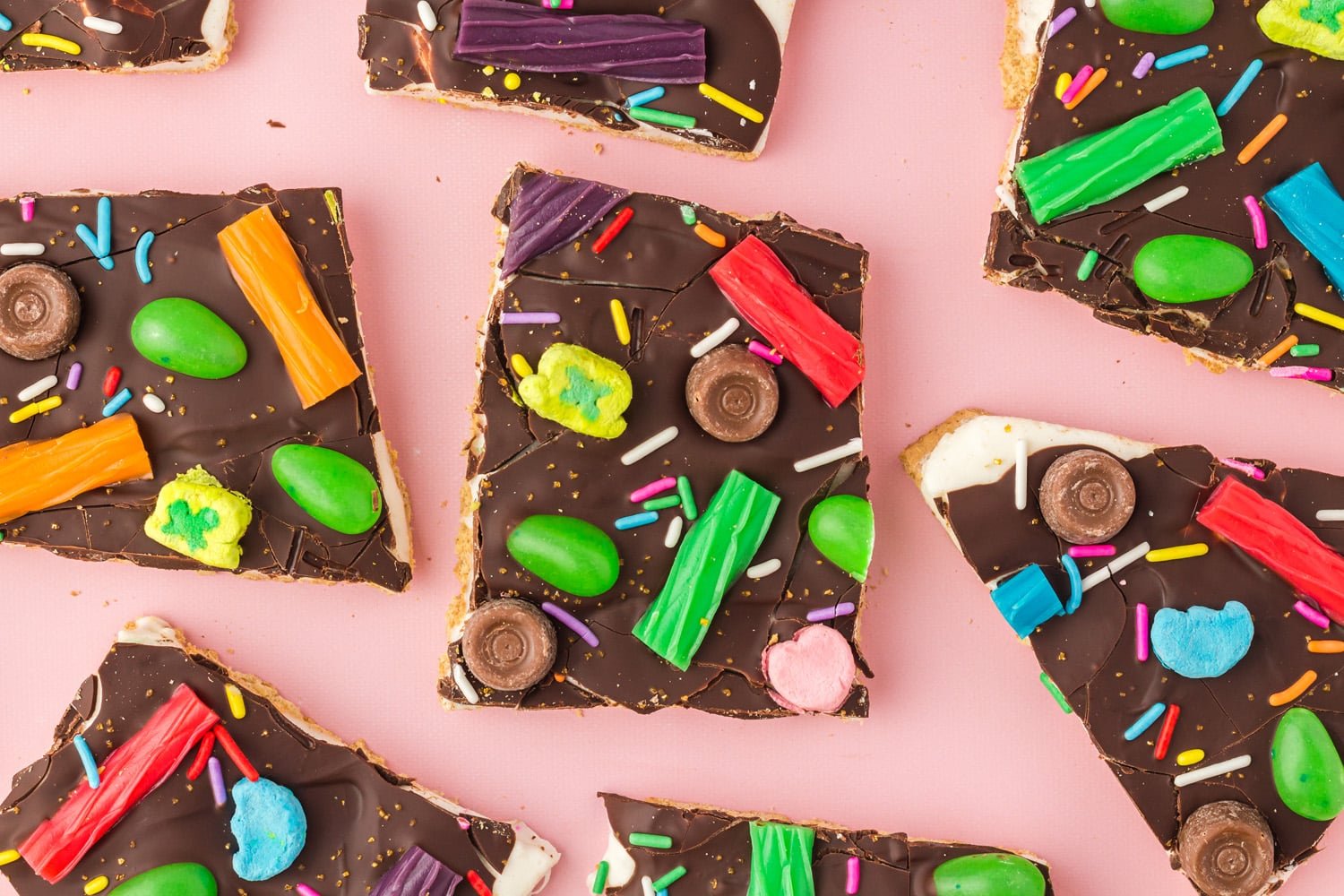 Slices of St. Paddy's Day Bark