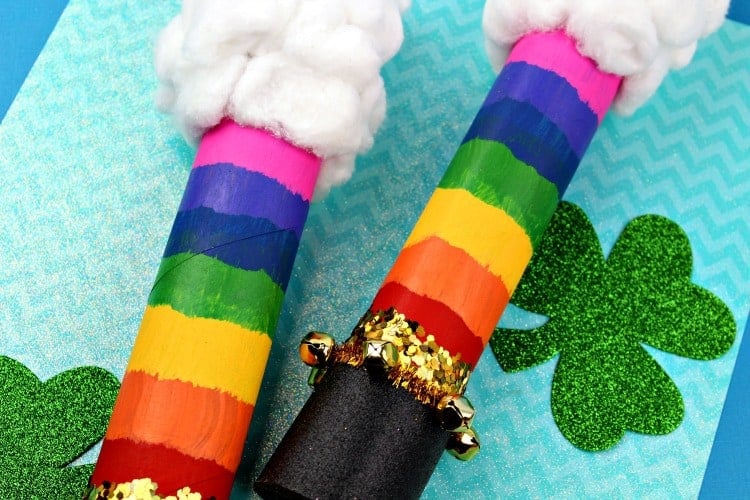 rainbow wand for st patricks day