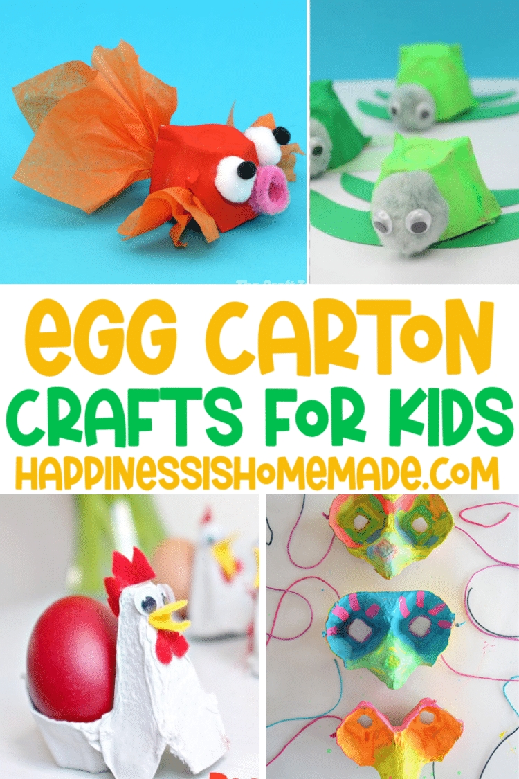 egg carton craft for kids pin graphic