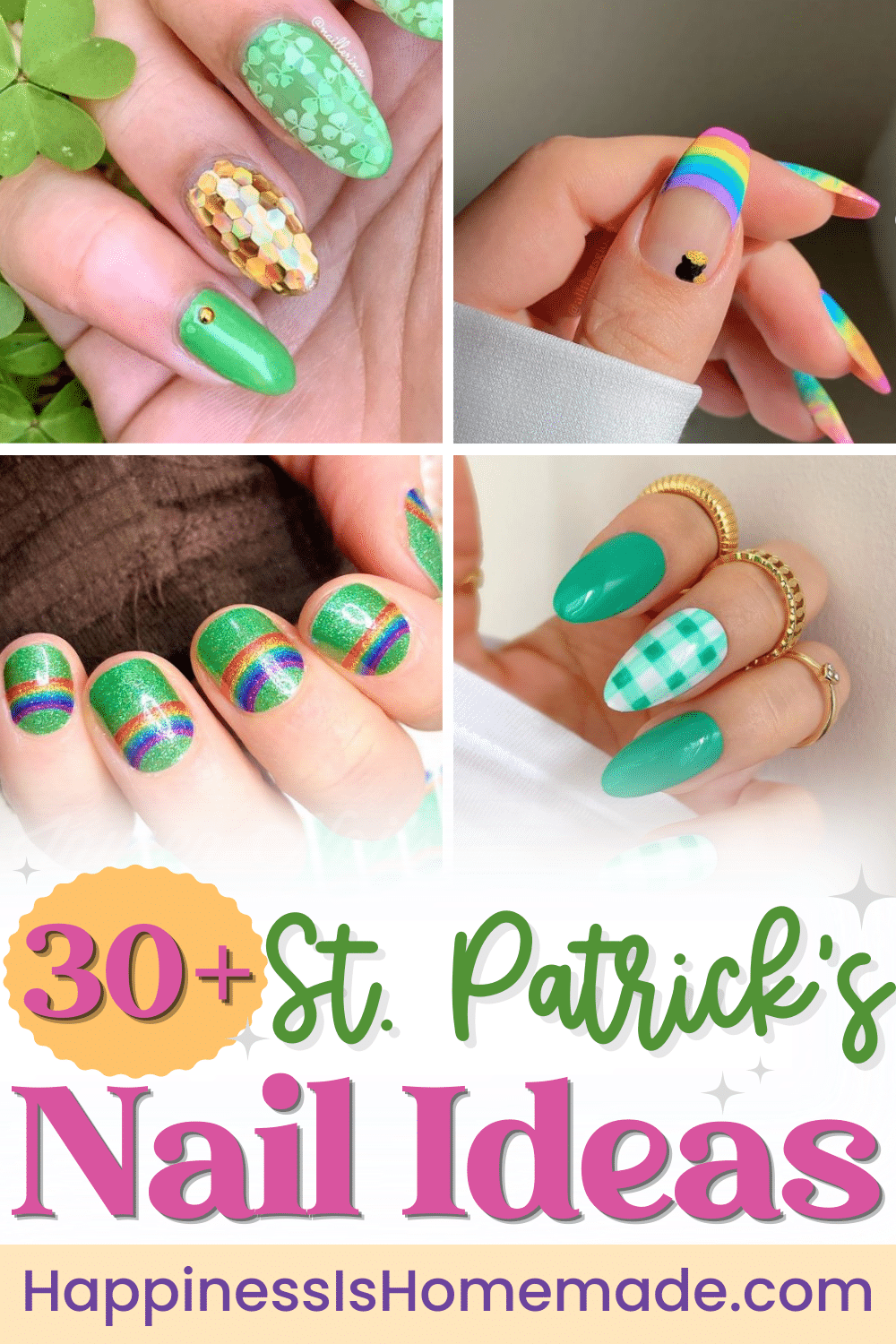 30+ St. Patrick’s Day Nail Ideas
