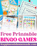Free Printable Bingo Games Facebook Photo