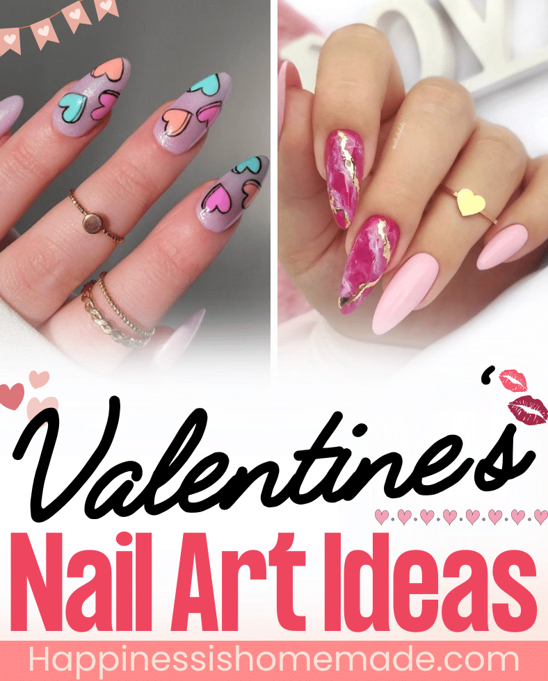 Writing Beauty: Romantic Valentine's Day Nail Art