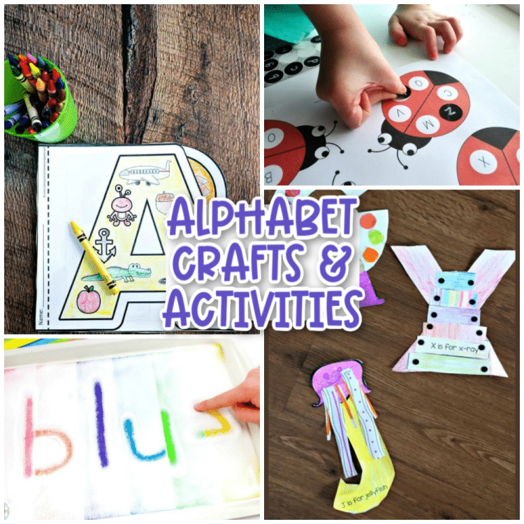 30+ Alphabet Crafts & Activities Happiness is Homemade