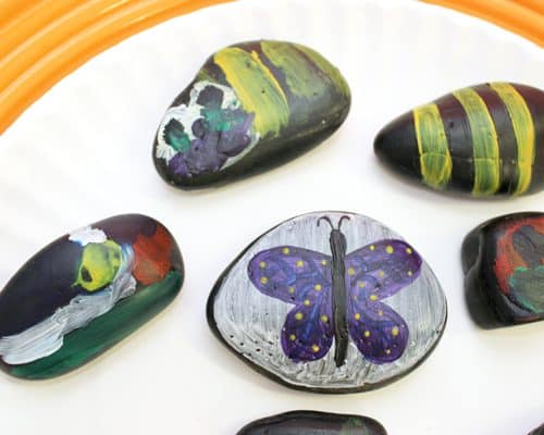 kid painted rocks