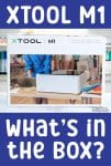  xtool m laser and blade cutter unboxing what's in the box