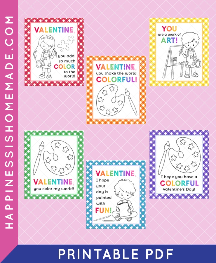 Valentines Day Gift Tags Printable Graphic by Happy Printables