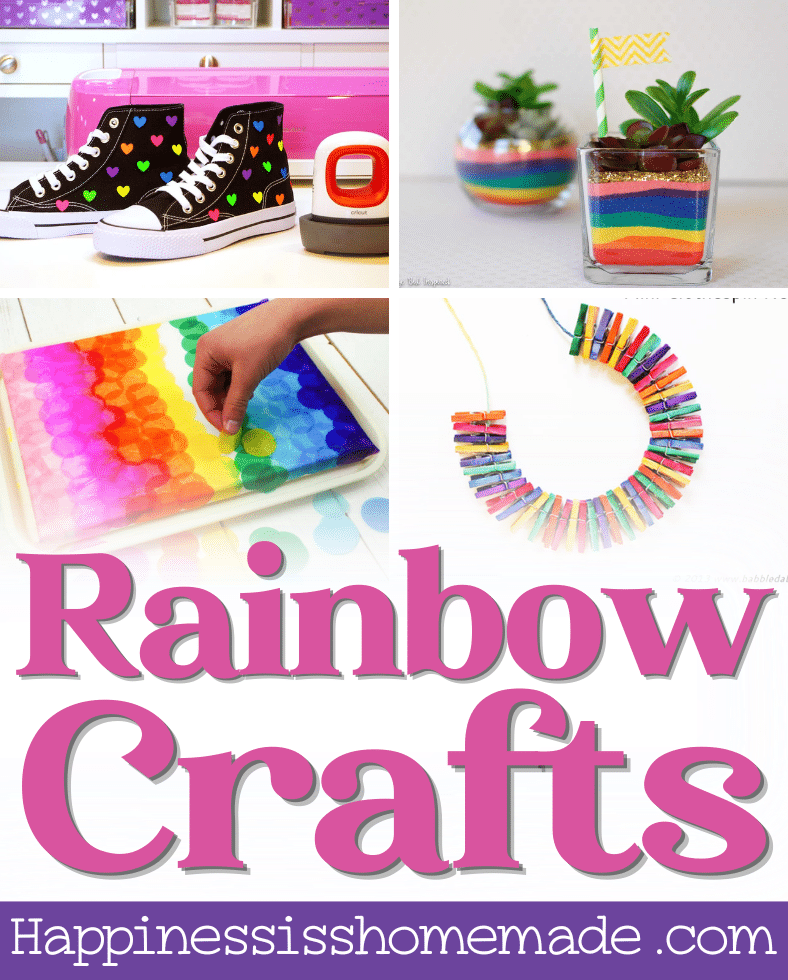 25+ Awesome Rainbow Craft Supplies - Made with HAPPY