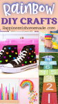 rainbow diy crafts pin graphic