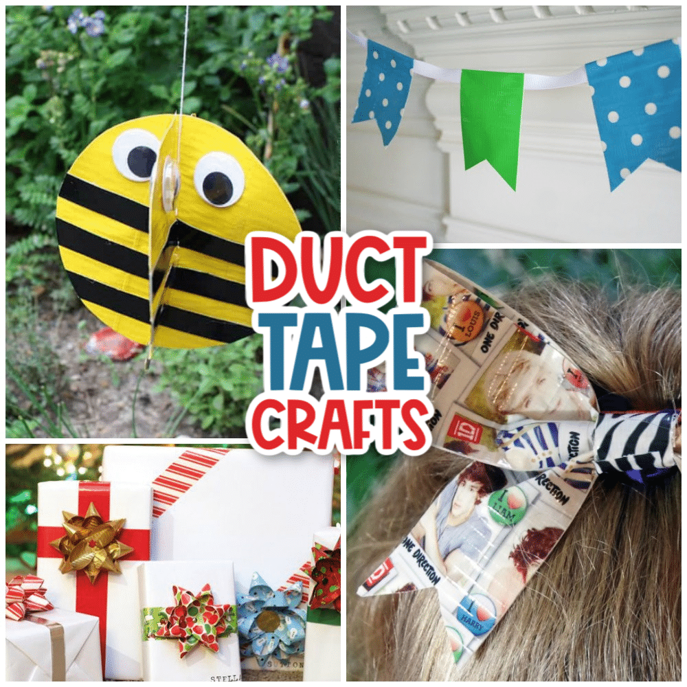 Duct Tape Crafts collage photo