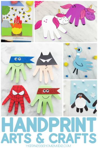 handprint crafts pin graphic