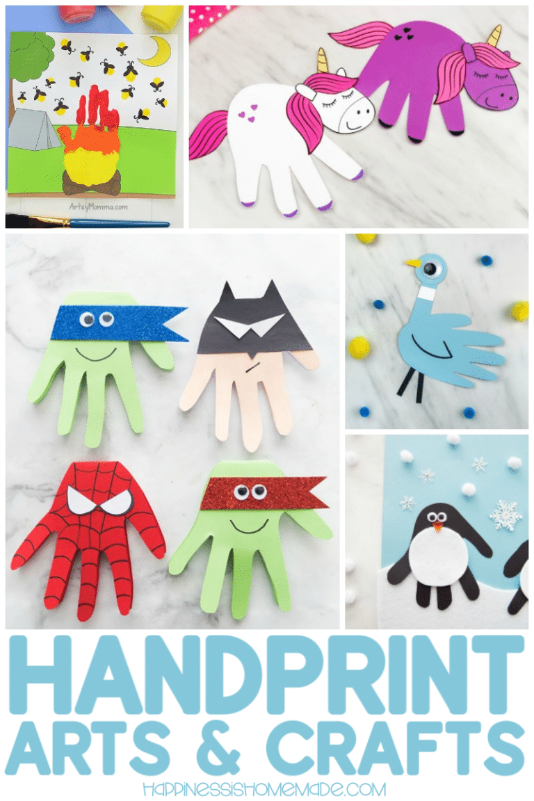 30+ Fun Handprint Crafts for Kids