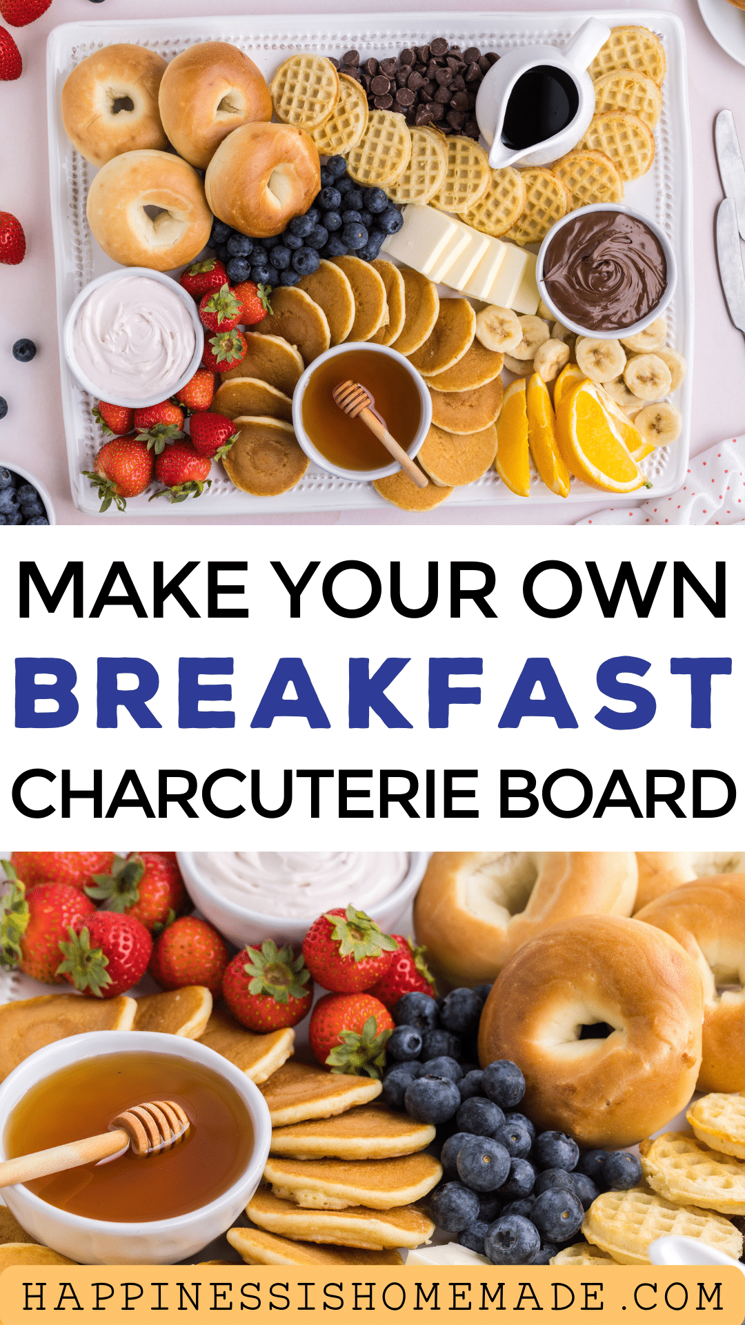 Make Your Own Breakfast Charcuterie Board Pin Graphic
