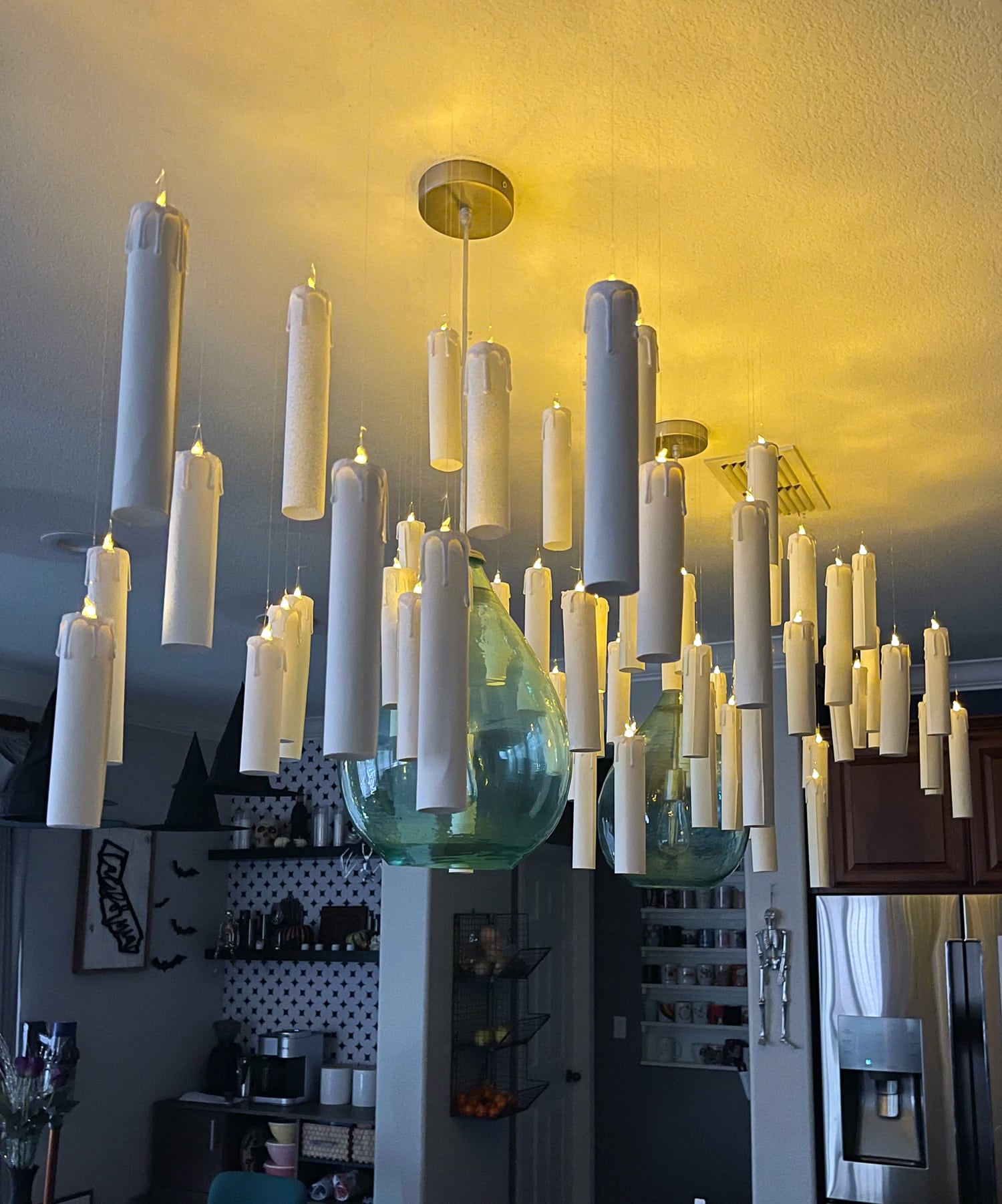 How to Make Harry Potter Floating Candles - Happiness is Homemade