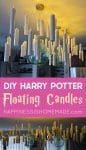 DIY Floating Harry Potter Candles for Party Decoration PIN