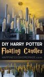 DIY Floating Harry Potter Candles for Party Decoration PIN