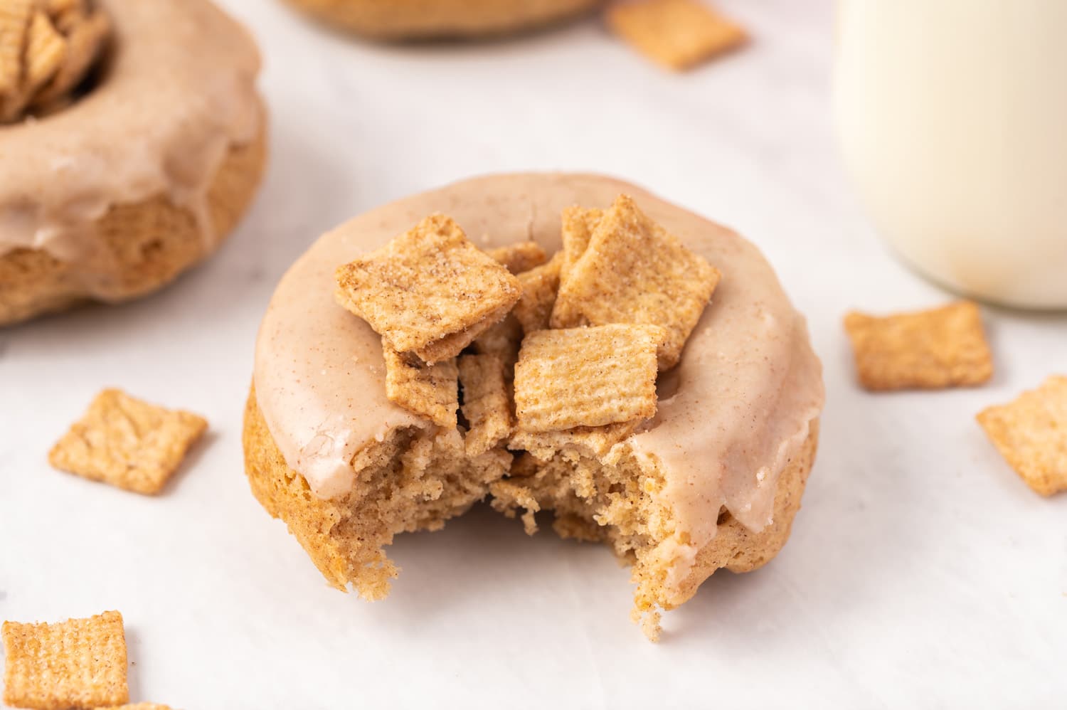 Cinnamon toast cereal donut recipe