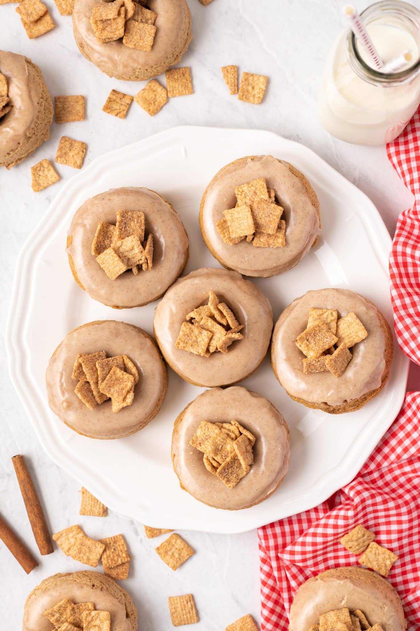 Cinnamon Toast Crunch Donuts Happiness is Homemade