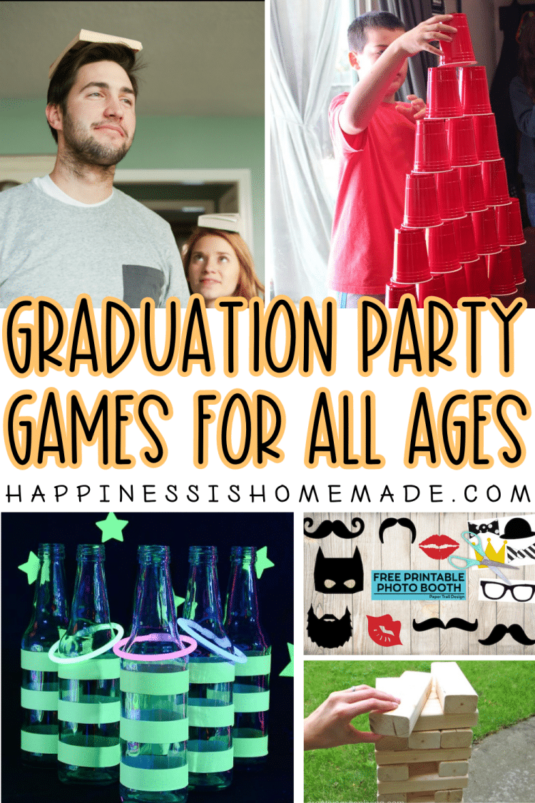 Graduation Party Games For All Ages Pin Graphic