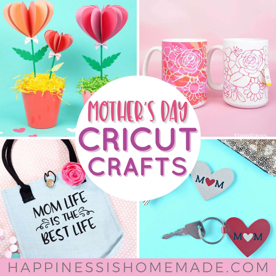Mother's Day Cricut Crafts Facebook Image