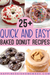 25+ Quick and Easy Baked Donut Recipes