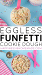 Eggless Funfetti Cookie Dough Pin Graphic