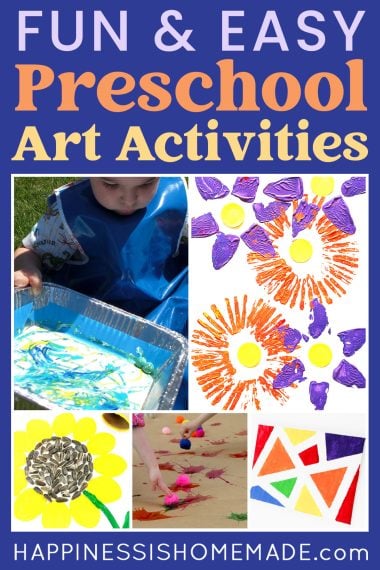 fun and easy preschool art activities