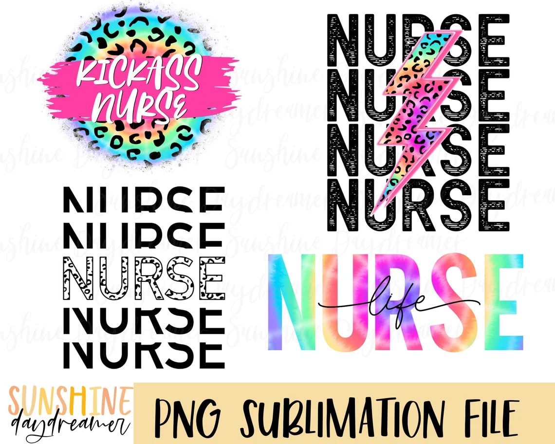 nurse svg file collection