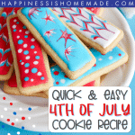 Quick and easy 4th of july cookie recipe